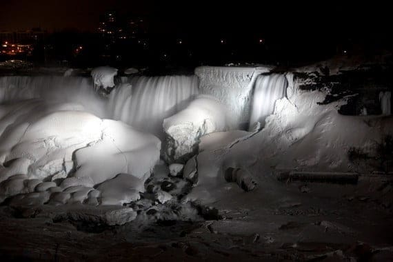 Our Anniversary at Frozen Niagara Falls 8 Winter American Falls niagara