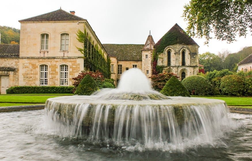 Charming Towns of Burgundy, France 1 Abbey du Fontine