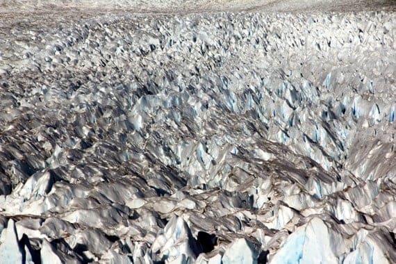 Jagged ice peaks of Perito Moreno