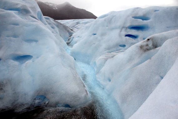 Blue Ice of Perito Moreno