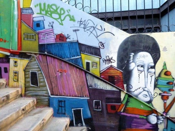 Valparaiso Grafitti Chile street art