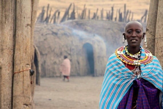 Ngorongoro Crater, Masai Village, Tanzania Ngorongoro Crater, Masai Village, Tanzania