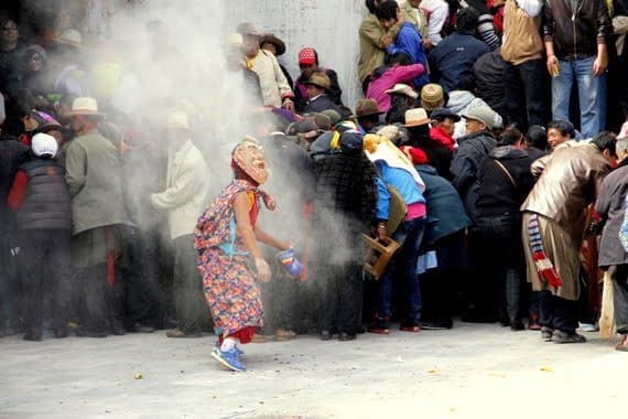 A Taste of Tibet: Diqing, China 10 Crazy monks in drag throwing chalk
