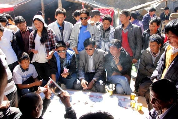 A Taste of Tibet: Diqing, China 11 Chinese Gambling in Benzilan China
