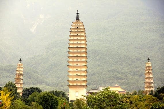 The Gateway to Yunnan, China 12 Yita Si and San Ta Si pagodas
