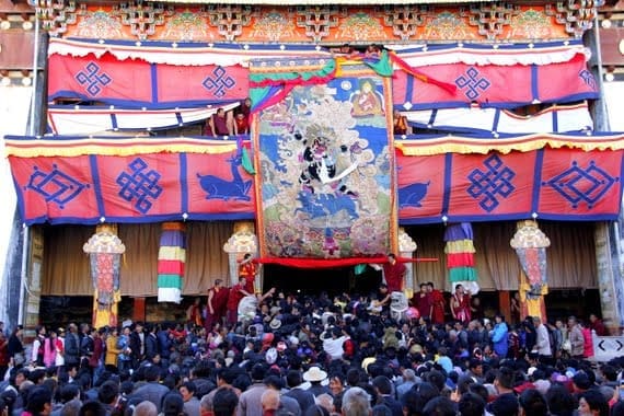 A Taste of Tibet: Diqing, China 14 Thangka at Tibet Monestary