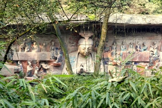 Cruising the Yangtze 2 Dazu, home to 50,000 Buddhist cliff carvings