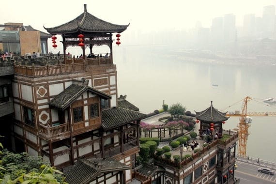 Cruising the Yangtze 6 Yangtze river boat from Chongqing