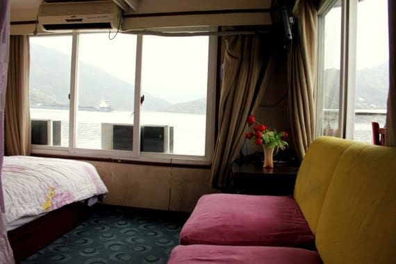 Cruising the Yangtze 8 Barney's Couch on Yangtze River Cruise
