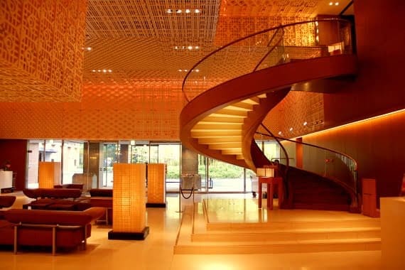 The Charms of Kyoto 7 Hyatt Regency Kyoto lobby design