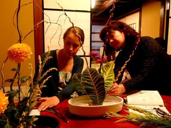 Art of travel ikebana flower arranging