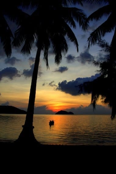 The Wild Isles of Thailand 11 Sunset at Koh Phangan, Thailand