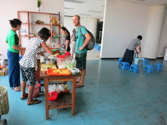 You Know You're In Myanmar When... 6 Restaurants in Mandalay Airport