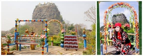 You Know You're In Myanmar When... 5 Photos at Mount Popa
