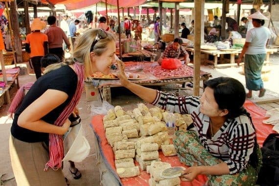 You Know You're In Myanmar When... 7 What is thanaka face paint