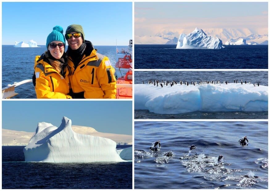 Antarctica Honeymoon: The Expedition Begins! 6 Penguins and Icebergs in Antarctica
