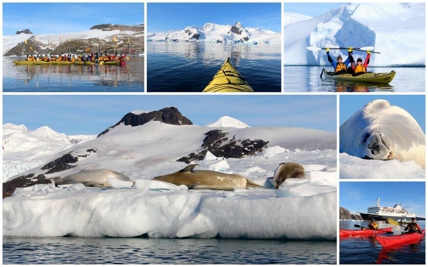 Antarctica Honeymoon: The Expedition Begins! 8 Antarctica Kayaking
