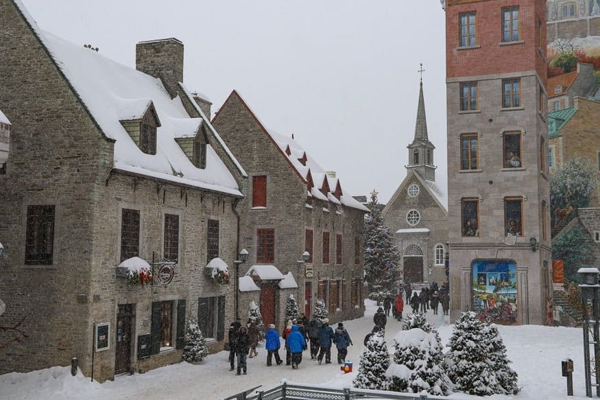 The World's Biggest Winter Carnival 3 Old Quebec City in winter
