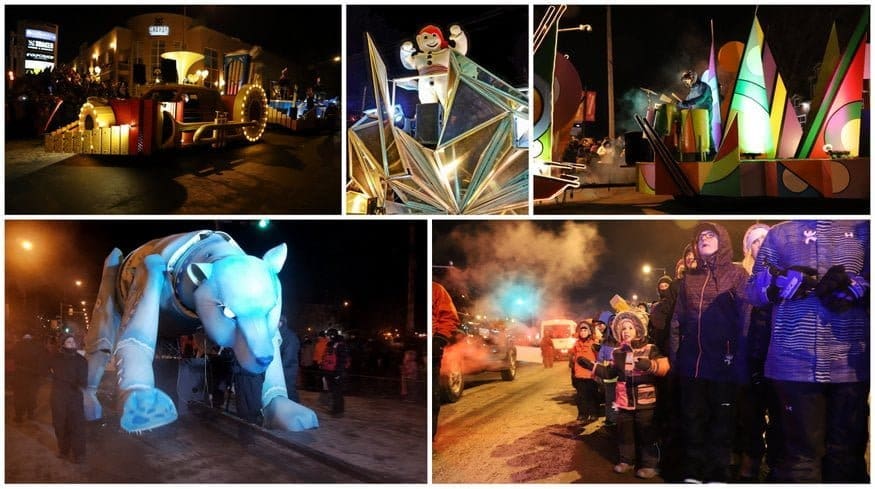 The World's Biggest Winter Carnival 10 The world's biggest winter carnival's night parade