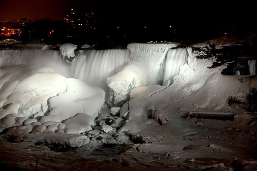 Niagara at night