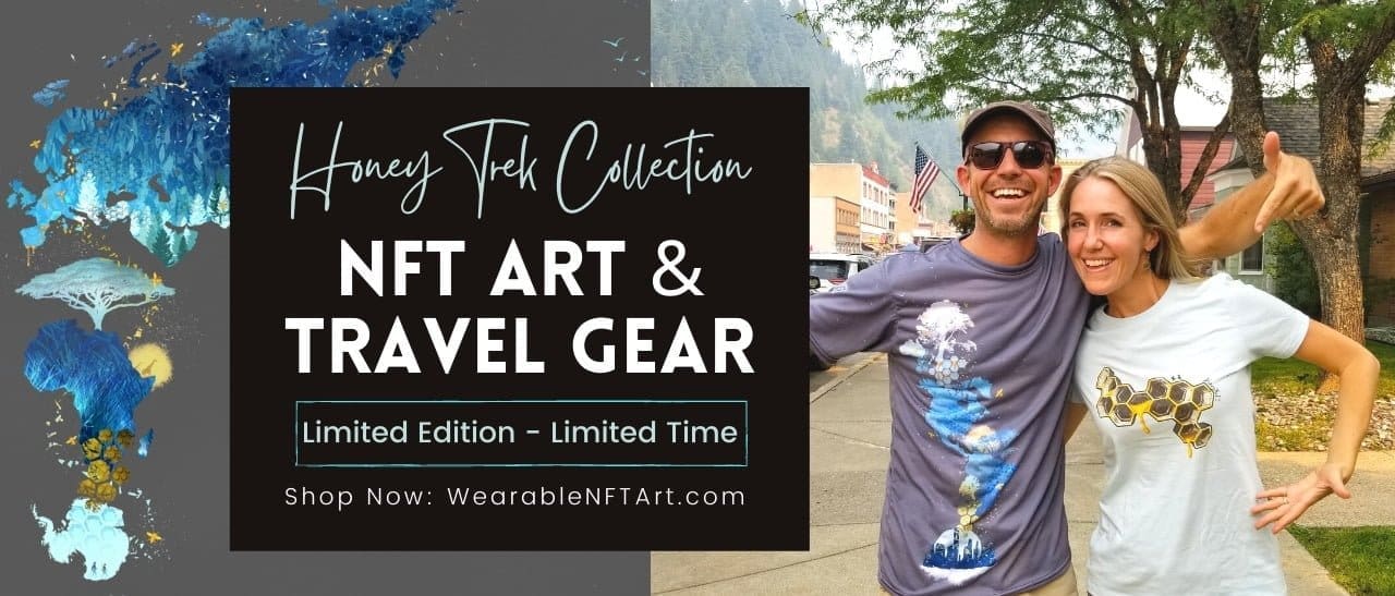 HoneyTrek 2021 Year in Review 11 travel bloggers launch nft collection