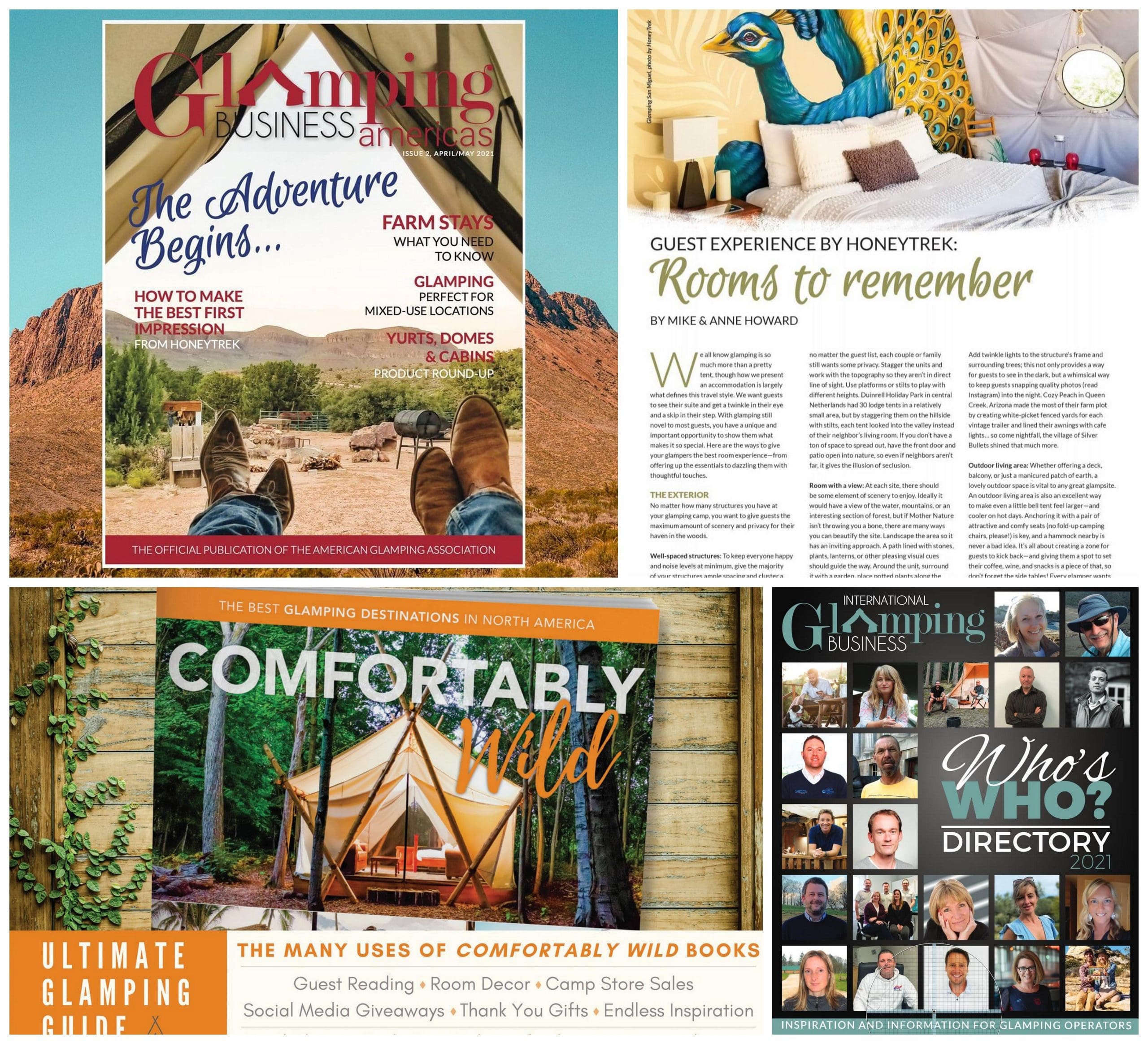 HoneyTrek 2021 Year in Review 4 glamping writers