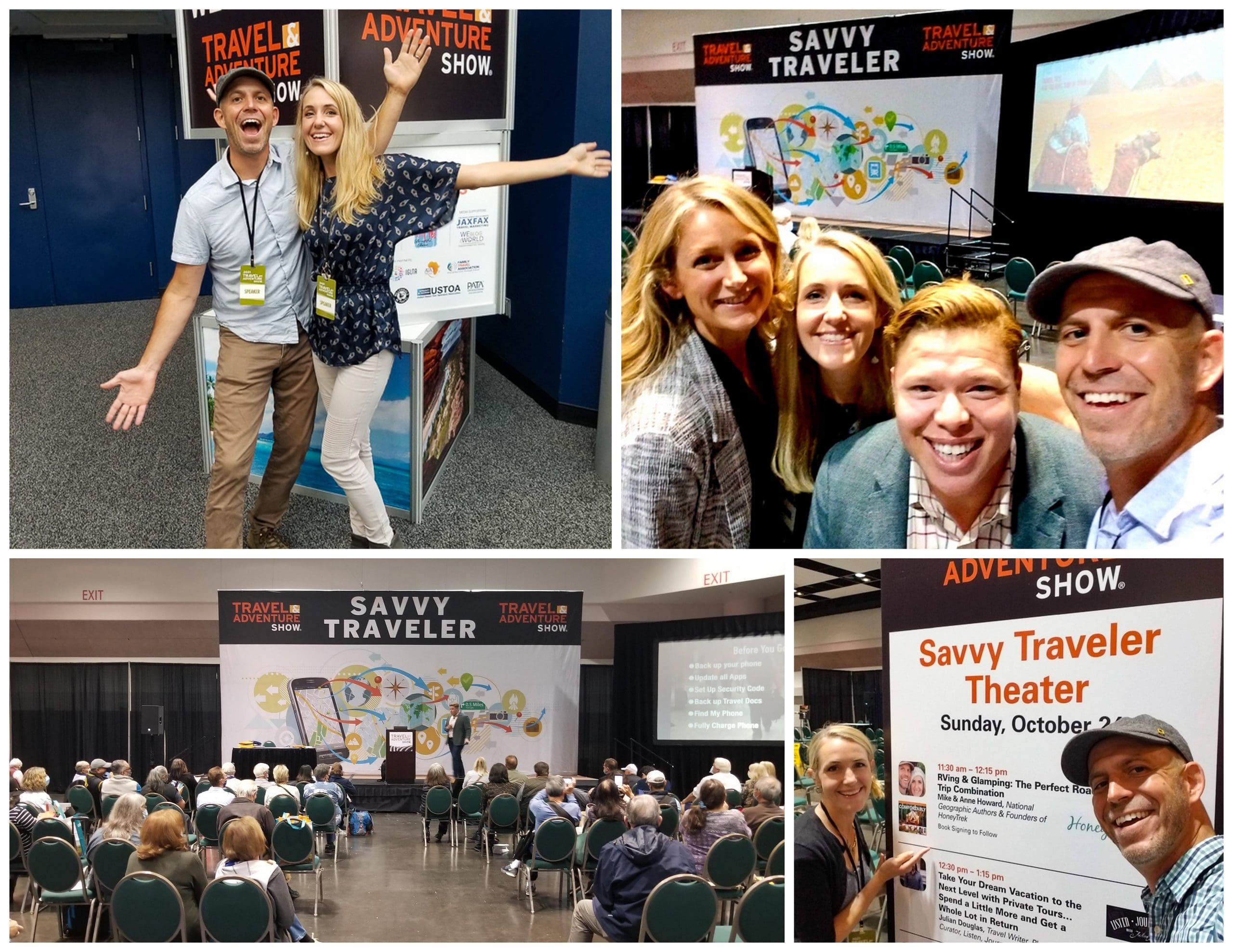 HoneyTrek 2021 Year in Review 12 Travel and Adventure Show speakers