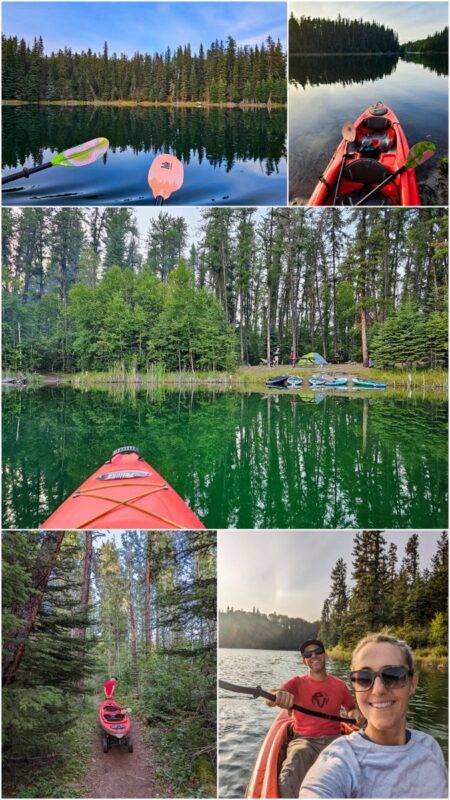 Kayaking gem lakes in Saskatchewan provincial parks