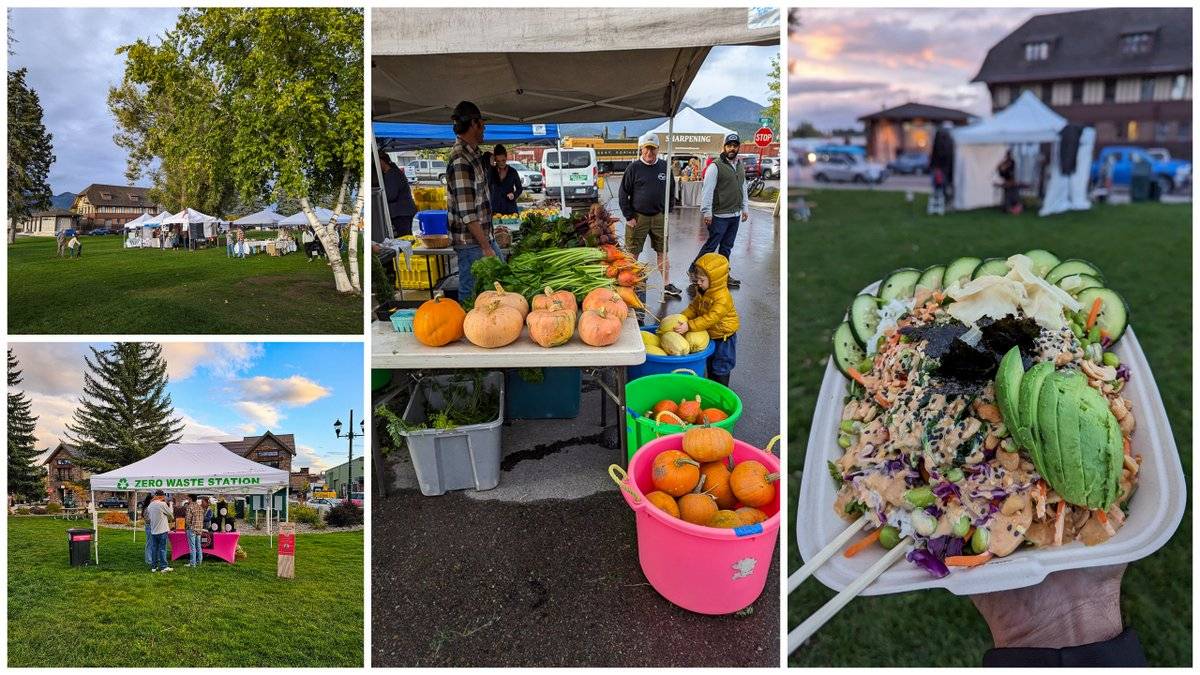 Whitfish's zero waste farmers market