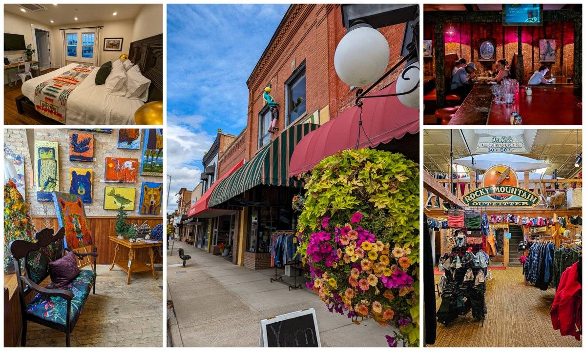 Main street Kalispell is among the best things to do in Glacier Country, Montana