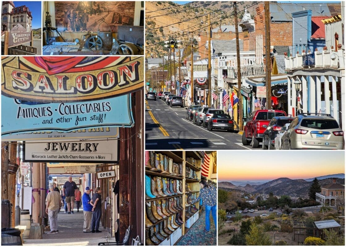 Virginia City, best western towns usa