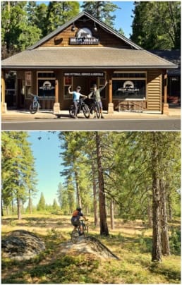 arnold rim trail mountain biking