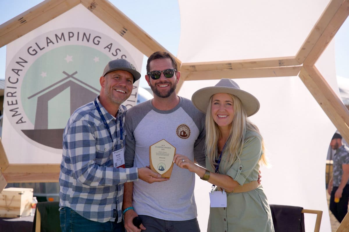 glamping pioneer award