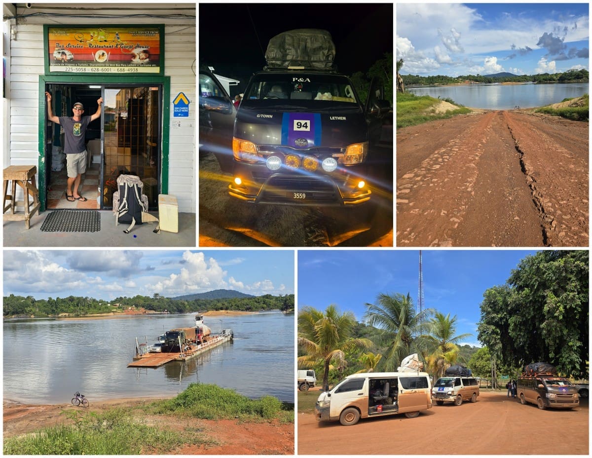 Traveling in Guyana South America